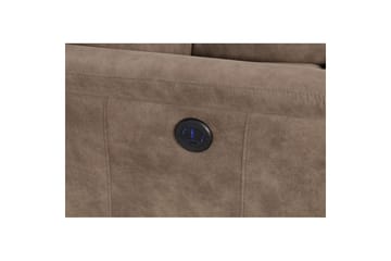 Recliner Coullon Taupe - Taupe - Møbler - Stoler - Lenestoler - Recliner