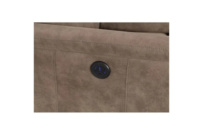 Recliner Coullon Taupe - Taupe - Møbler - Stoler - Lenestoler - Recliner