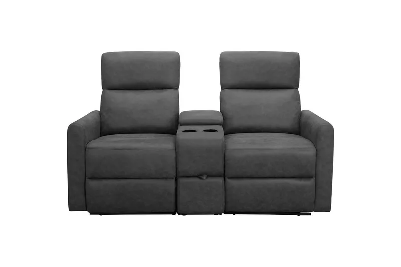 Recliner Dacoulas Antrasitt, Cowboy PU/tre - Antrasitt, Cowboy PU/tre - Møbler - Stoler - Lenestoler - Recliner