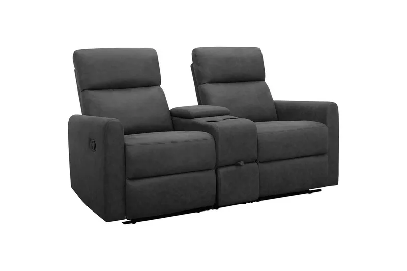 Recliner Dacoulas Antrasitt, Cowboy PU/tre - Antrasitt, Cowboy PU/tre - Møbler - Stoler - Lenestoler - Recliner