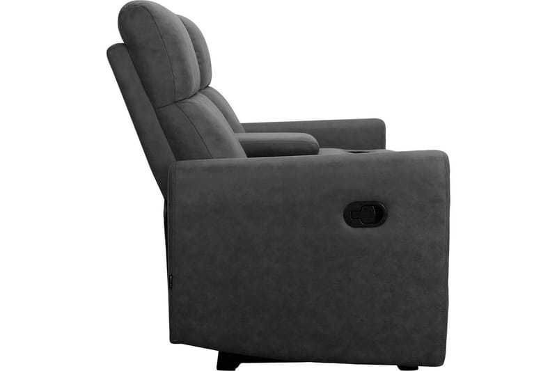 Recliner Dacoulas Antrasitt, Cowboy PU/tre - Antrasitt, Cowboy PU/tre - Møbler - Stoler - Lenestoler - Recliner