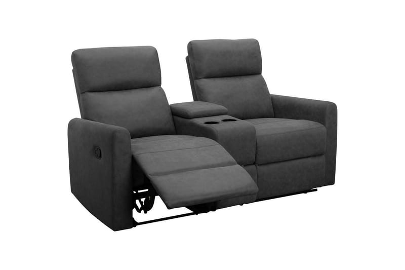 Recliner Dacoulas Antrasitt, Cowboy PU/tre - Antrasitt, Cowboy PU/tre - Møbler - Stoler - Lenestoler - Recliner
