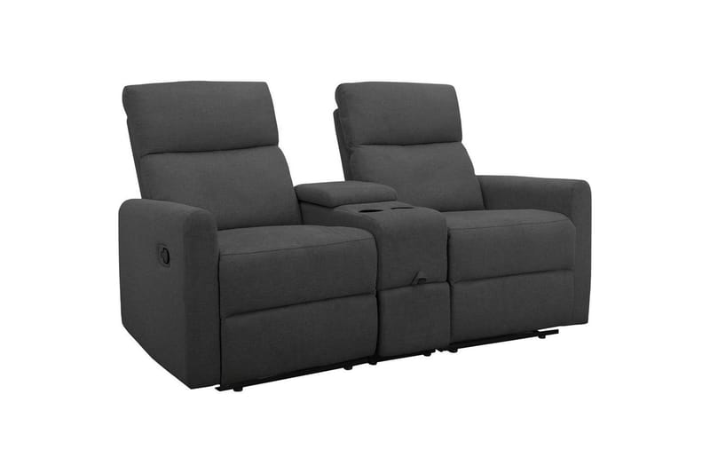 Recliner Dacoulas Antrasitt, Stoff/tre - Antrasitt, Stoff/tre - Møbler - Stoler - Lenestoler - Recliner