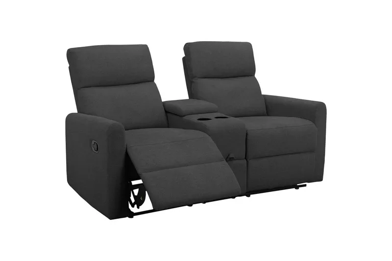 Recliner Dacoulas Antrasitt, Stoff/tre - Antrasitt, Stoff/tre - Møbler - Stoler - Lenestoler - Recliner