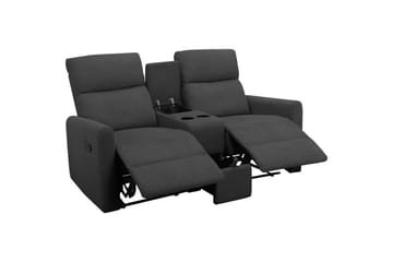 Recliner Dacoulas Antrasitt, Stoff/tre - Antrasitt, Stoff/tre - Møbler - Stoler - Lenestoler - Recliner