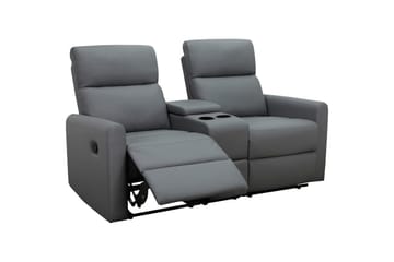 Recliner Dacoulas Antrasitt, PU/tre - Antrasitt, PU/tre - Møbler - Stoler - Lenestoler - Recliner