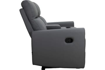Recliner Dacoulas Antrasitt, PU/tre - Antrasitt, PU/tre - Møbler - Stoler - Lenestoler - Recliner