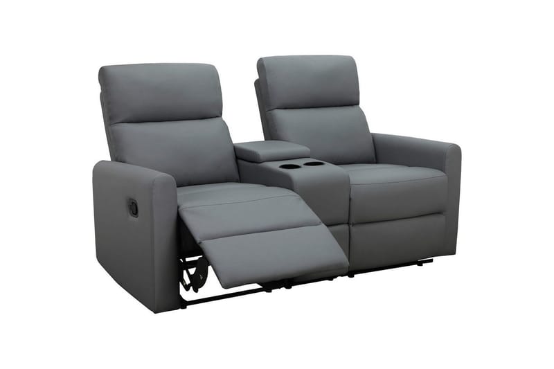 Recliner Dacoulas Antrasitt, PU/tre - Antrasitt, PU/tre - Møbler - Stoler - Lenestoler - Recliner