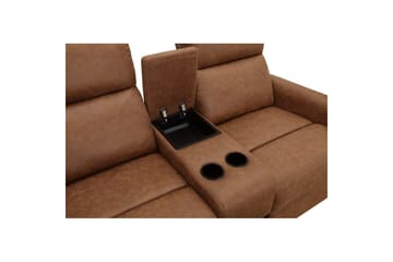 Recliner Dacoulas Kognac, Cowboy PU/tre - Kognac, Cowboy PU/tre - Møbler - Stoler - Lenestoler - Recliner