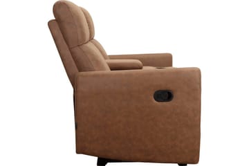 Recliner Dacoulas Kognac, Cowboy PU/tre - Kognac, Cowboy PU/tre - Møbler - Stoler - Lenestoler - Recliner
