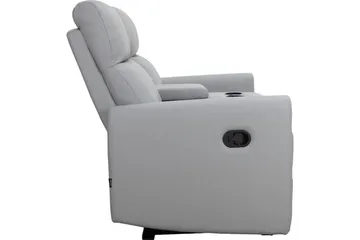 Recliner Dacoulas Lys grå, PU/tre - Lys grå, PU/tre - Møbler - Stoler - Lenestoler - Recliner