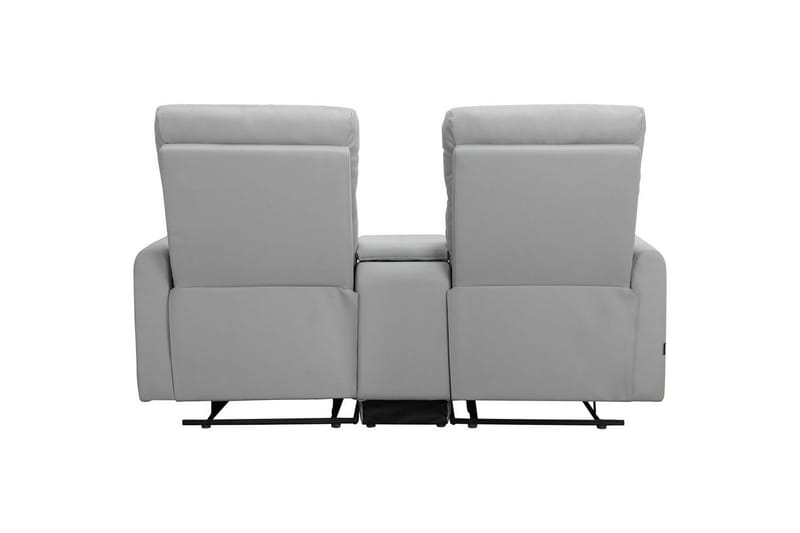 Recliner Dacoulas Lys grå, PU/tre - Lys grå, PU/tre - Møbler - Stoler - Lenestoler - Recliner