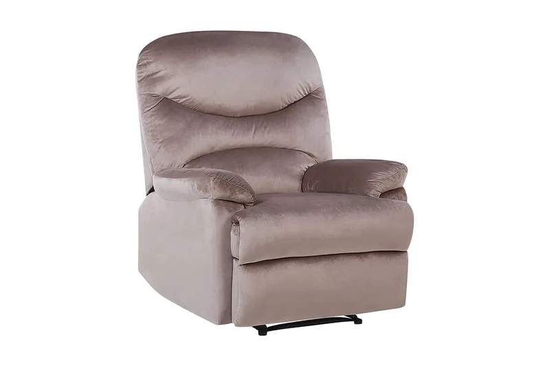 Ellov Lenestol - Brungrå/Fløyel - Møbler - Stoler - Lenestoler - Recliner