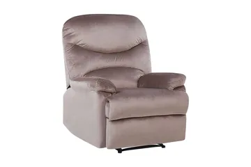 Ellov Lenestol - Brungrå/Fløyel - Møbler - Stoler - Lenestoler - Recliner