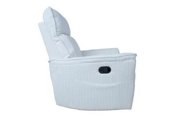 Gerry Reclinerlenestol Hvit - Møbler - Stoler - Lenestoler - Recliner