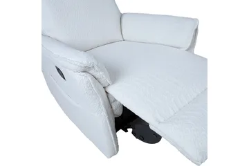 Gerry Reclinerlenestol Hvit - Møbler - Stoler - Lenestoler - Recliner