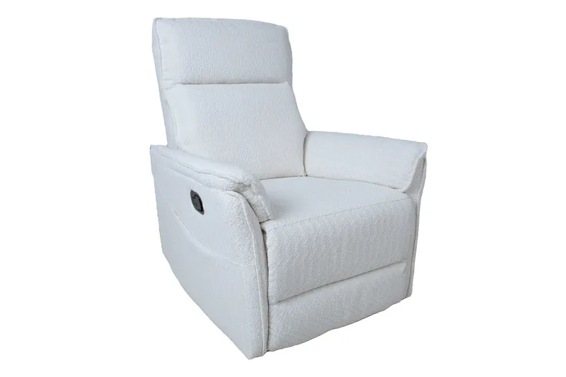 Gerry Reclinerlenestol Hvit - Møbler - Stoler - Lenestoler - Recliner