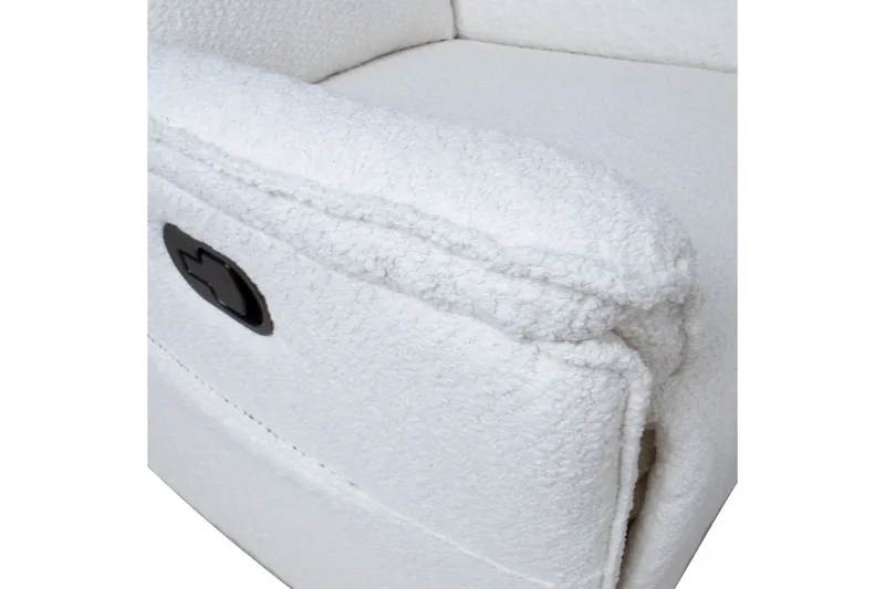 Gerry Reclinerlenestol Hvit - Møbler - Stoler - Lenestoler - Recliner