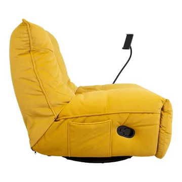 Recliner hvilestol Selor med manuell mekanisme - gul - Møbler - Stoler - Lenestoler - Recliner