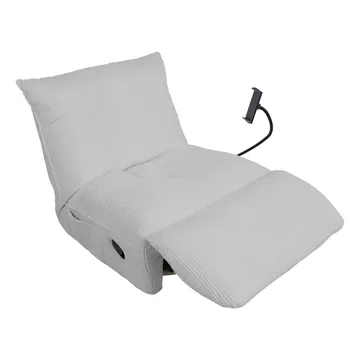 Recliner hvilestol Selor med manuell mekanisme - lys grå - Møbler - Stoler - Lenestoler - Recliner
