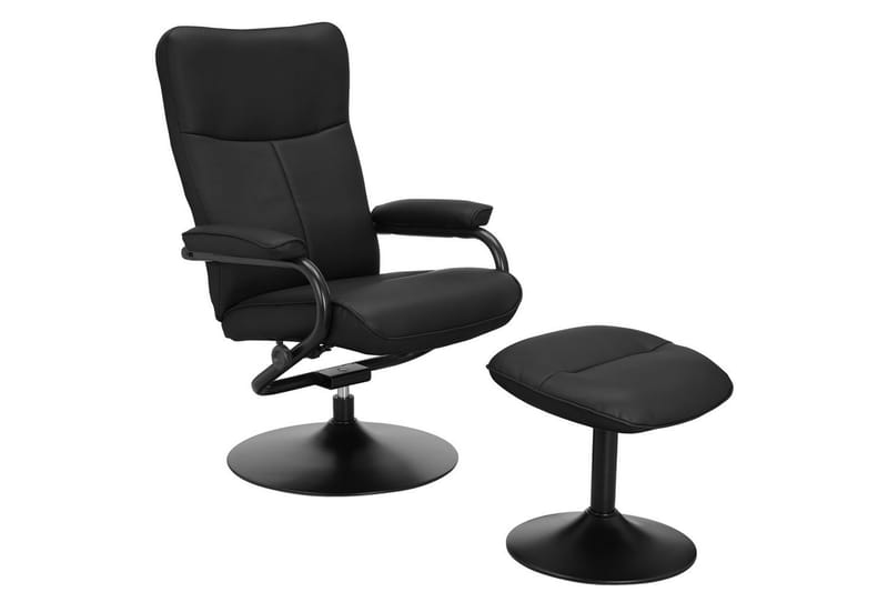 Recliner Istad Svart - Svart - Møbler - Stoler - Lenestoler - Liggestol