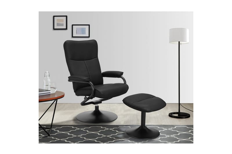 Recliner Istad Svart - Svart - Møbler - Stoler - Lenestoler - Liggestol
