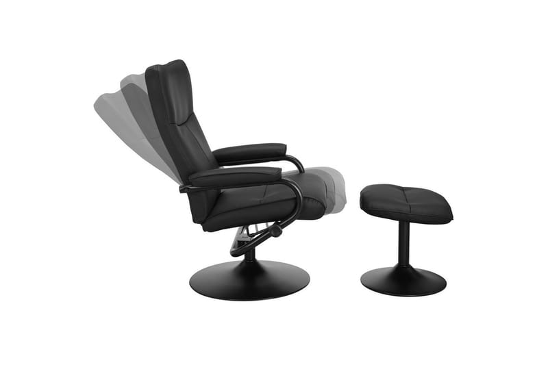 Recliner Istad Svart - Svart - Møbler - Stoler - Lenestoler - Liggestol