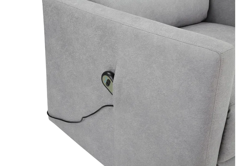 Junnosuke Reclinerlenestol - Lys grå - Møbler - Stoler - Lenestoler - Recliner