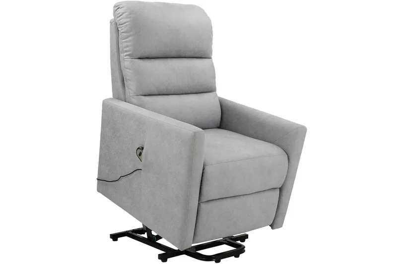Junnosuke Reclinerlenestol - Lys grå - Møbler - Stoler - Lenestoler - Recliner