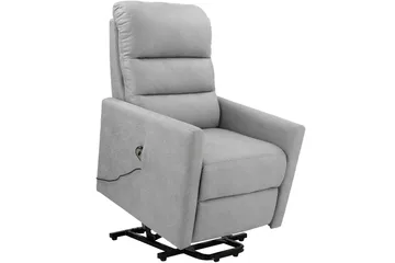 Junnosuke Reclinerlenestol - Lys grå - Møbler - Stoler - Lenestoler - Recliner