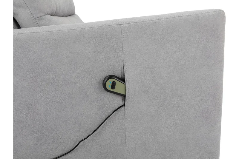 Junnosuke Reclinerlenestol - Lys grå - Møbler - Stoler - Lenestoler - Recliner