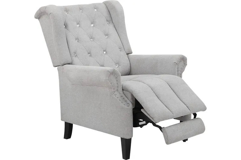 Kahela Reclinerlenestol - Lys grå - Møbler - Stoler - Lenestoler - Recliner