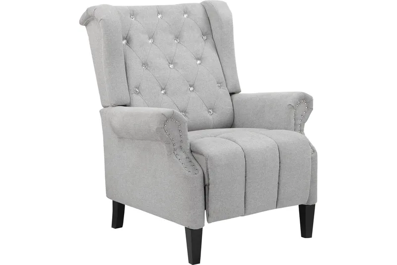 Kahela Reclinerlenestol, Lys grå