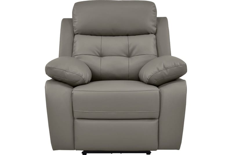 Recliner Lannilis Lys grå, PU/tre/metall, Manuell hvilestol - Lys grå, PU/tre/metall, Manuell hvilestol - Møbler - Stoler - Lenestoler - Recliner