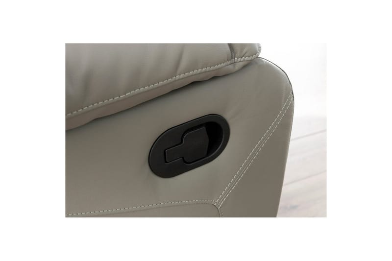 Recliner Lannilis Lys grå, PU/tre/metall, Manuell hvilestol - Lys grå, PU/tre/metall, Manuell hvilestol - Møbler - Stoler - Lenestoler - Recliner