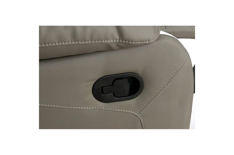 Recliner Lannilis Lys grå, PU/tre/metall, Manuell hvilestol - Lys grå, PU/tre/metall, Manuell hvilestol - Møbler - Stoler - Lenestoler - Recliner