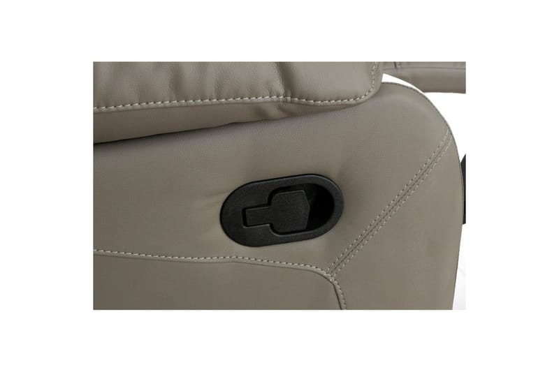 Recliner Lannilis Lys grå, PU/tre/metall, Manuell hvilestol - Lys grå, PU/tre/metall, Manuell hvilestol - Møbler - Stoler - Lenestoler - Recliner