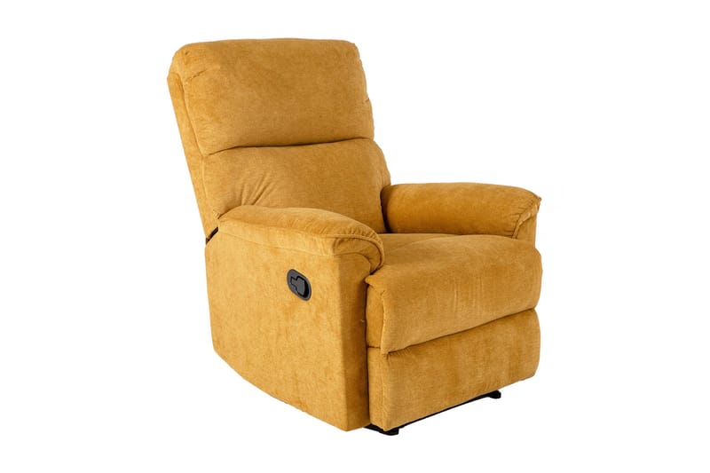 Lenestol GUSTAV 84x92x104cm Gul - Recliner