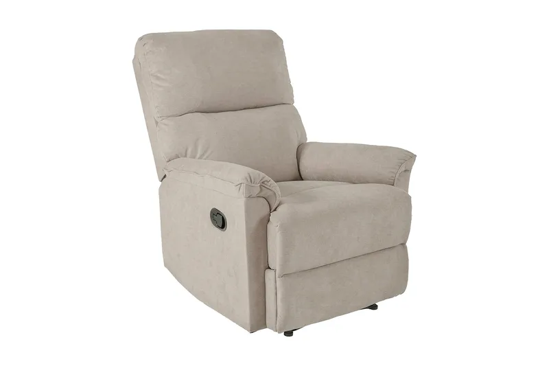 Lenestol GUSTAV lenestol 84x92x104cm taupe - Møbler - Stoler - Lenestoler - Recliner