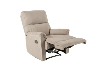 Lenestol GUSTAV lenestol 84x92x104cm taupe - Møbler - Stoler - Lenestoler - Recliner