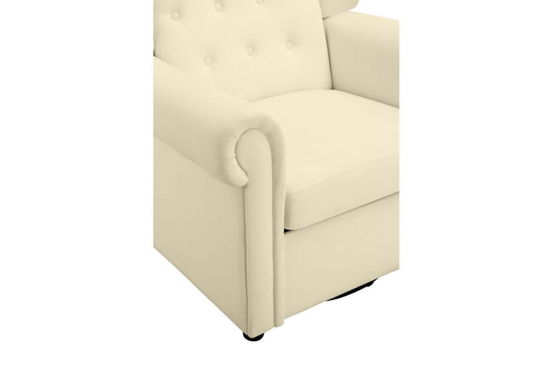 Recliner Lillyse Kremhvit - Kremhvit - Møbler - Stoler - Lenestoler