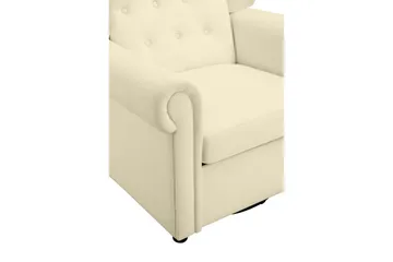 Recliner Lillyse Kremhvit - Kremhvit - Møbler - Stoler - Lenestoler