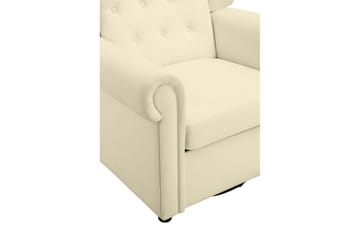 Recliner Lillyse Kremhvit - Kremhvit - Møbler - Stoler - Lenestoler - Liggestol