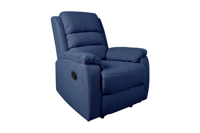 Manuel Recliner Lenestol Manuell Mørkeblå