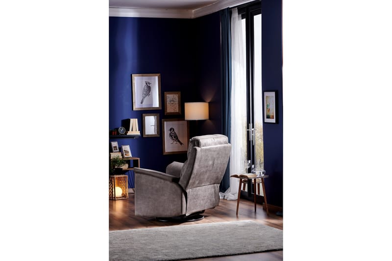 Mereenie Reclinerlenestol - Grå - Møbler - Stoler - Lenestoler - Recliner