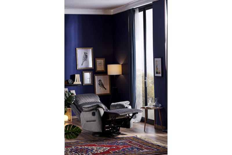 Mereenie Reclinerlenestol - Grå - Møbler - Stoler - Lenestoler - Recliner