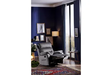 Mereenie Reclinerlenestol - Grå - Møbler - Stoler - Lenestoler - Recliner