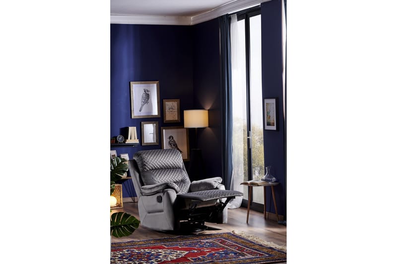 Mereenie Reclinerlenestol - Grå - Møbler - Stoler - Lenestoler - Recliner