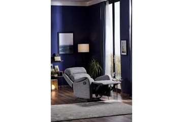 Mereenie Reclinerlenestol - Grå - Møbler - Stoler - Lenestoler - Recliner