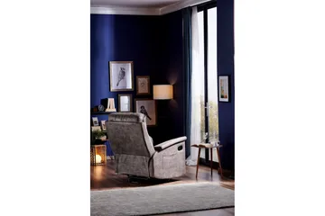 Mereenie Reclinerlenestol - Grå - Møbler - Stoler - Lenestoler - Recliner